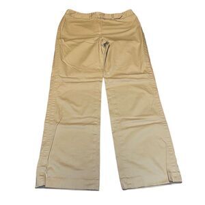 Anne Klein Wide Leg Pants, Beige, Camel, stretchy, 8